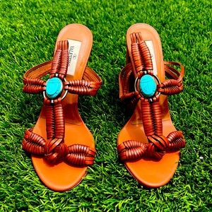 NWOB Valentino Scarab Sandals size 35